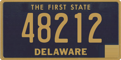 DE license plate 48212