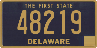 DE license plate 48219