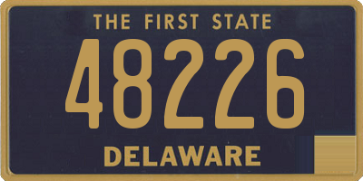 DE license plate 48226