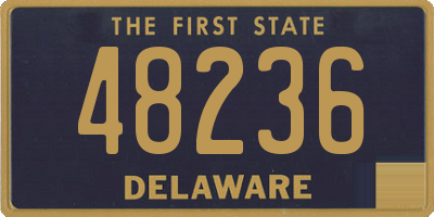DE license plate 48236