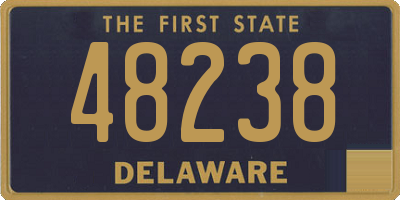 DE license plate 48238