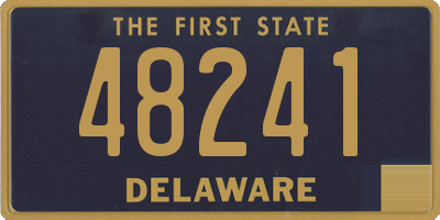 DE license plate 48241
