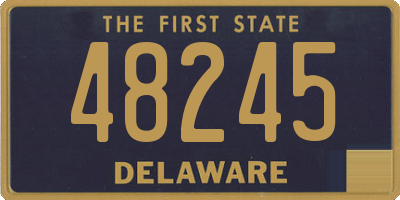 DE license plate 48245