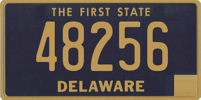 DE license plate 48256