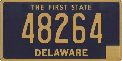 DE license plate 48264