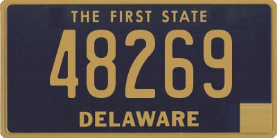 DE license plate 48269