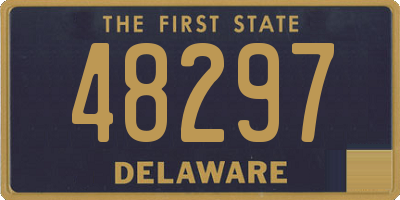 DE license plate 48297