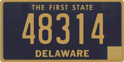 DE license plate 48314