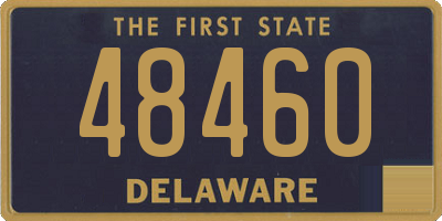 DE license plate 48460