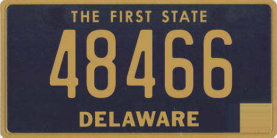 DE license plate 48466