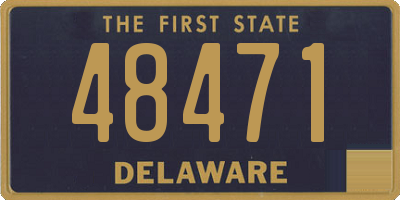 DE license plate 48471