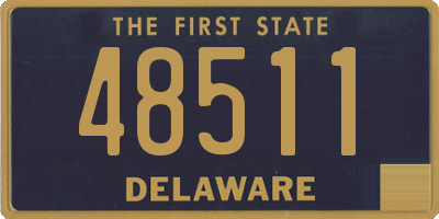 DE license plate 48511