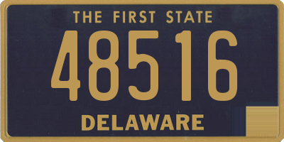 DE license plate 48516