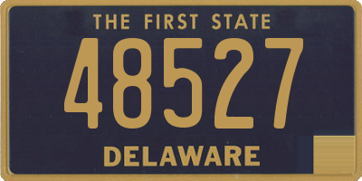 DE license plate 48527