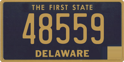 DE license plate 48559