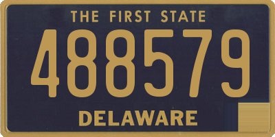 DE license plate 488579