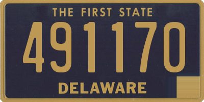 DE license plate 491170