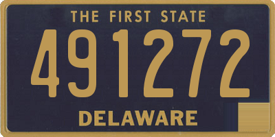 DE license plate 491272