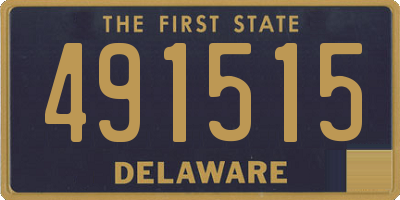 DE license plate 491515
