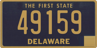 DE license plate 49159