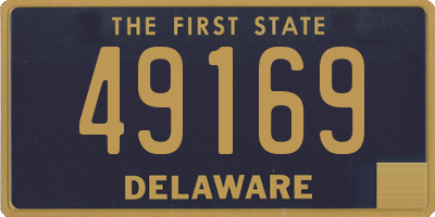 DE license plate 49169