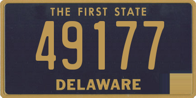 DE license plate 49177