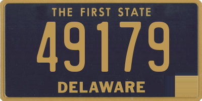 DE license plate 49179