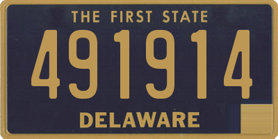 DE license plate 491914