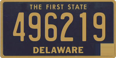 DE license plate 496219
