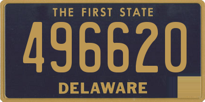 DE license plate 496620