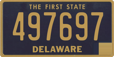 DE license plate 497697