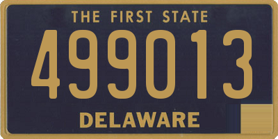 DE license plate 499013