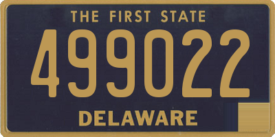 DE license plate 499022