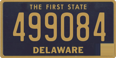 DE license plate 499084