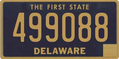 DE license plate 499088
