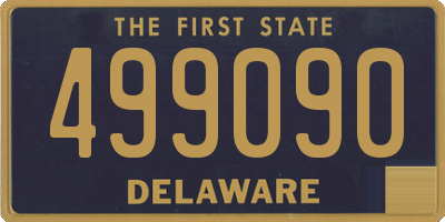DE license plate 499090