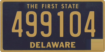 DE license plate 499104