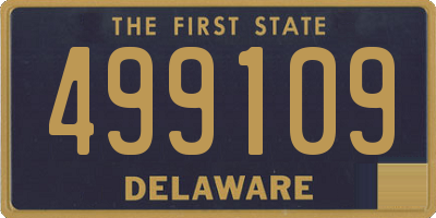DE license plate 499109