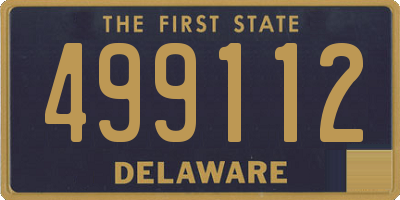 DE license plate 499112