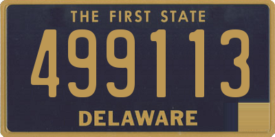DE license plate 499113