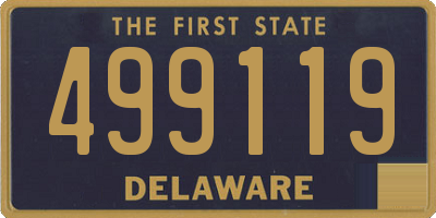 DE license plate 499119