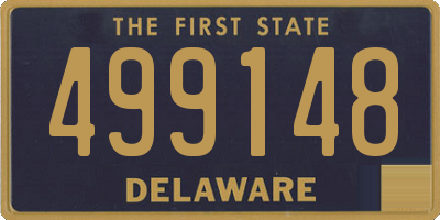 DE license plate 499148
