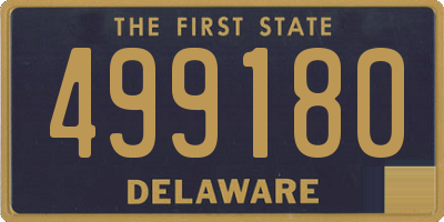 DE license plate 499180