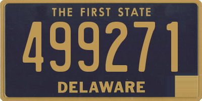 DE license plate 499271