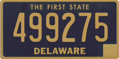 DE license plate 499275