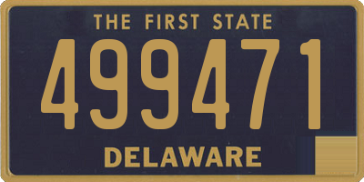 DE license plate 499471
