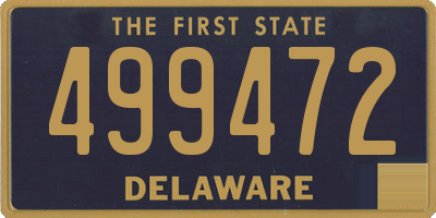 DE license plate 499472