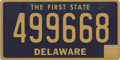DE license plate 499668