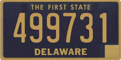 DE license plate 499731
