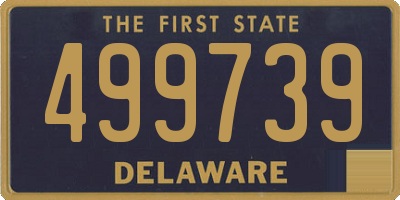 DE license plate 499739